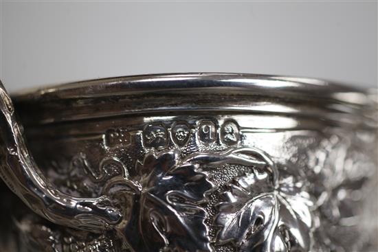 PAUL STORR. A good William IV silver loving cup, 6.5 oz.